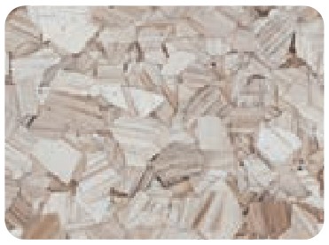 Oahu Brown decorative flake color sample