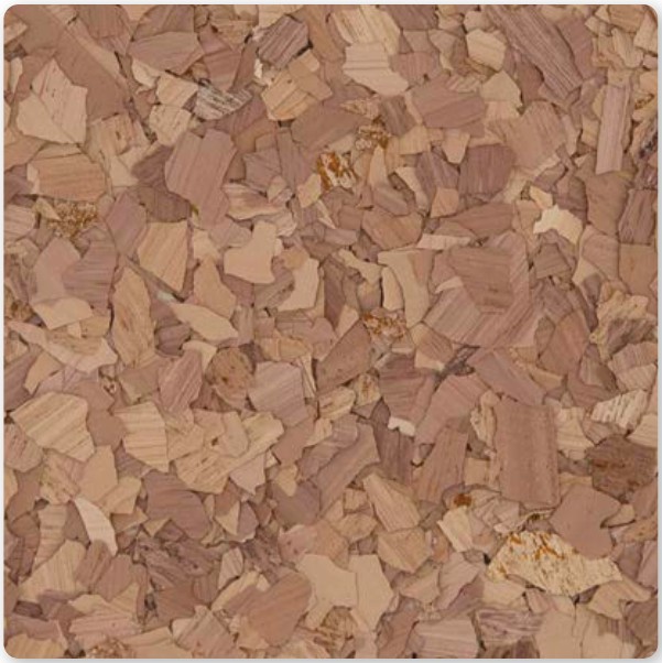 Feldspar decorative flake color sample