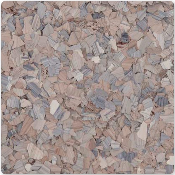 Pumice decorative flake color sample