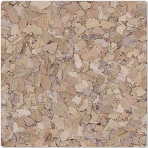 Spilite decorative flake color sample