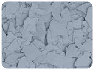 Morning Fog decorative flake color sample