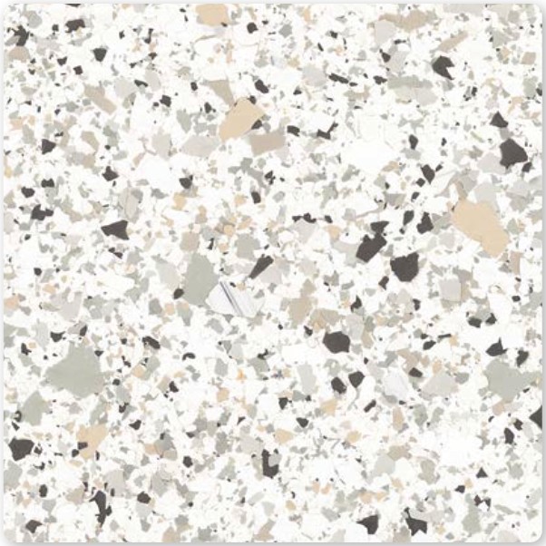 Limestone decorative flake color sample