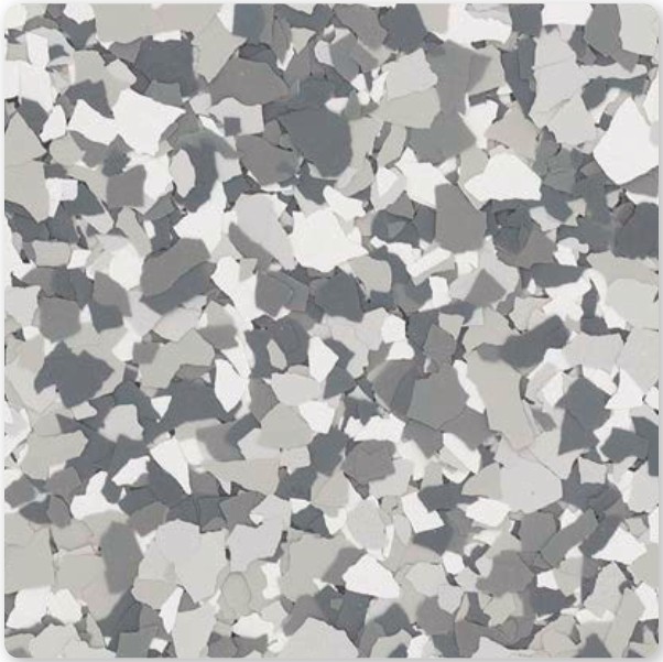 Stonehenge decorative flake color sample