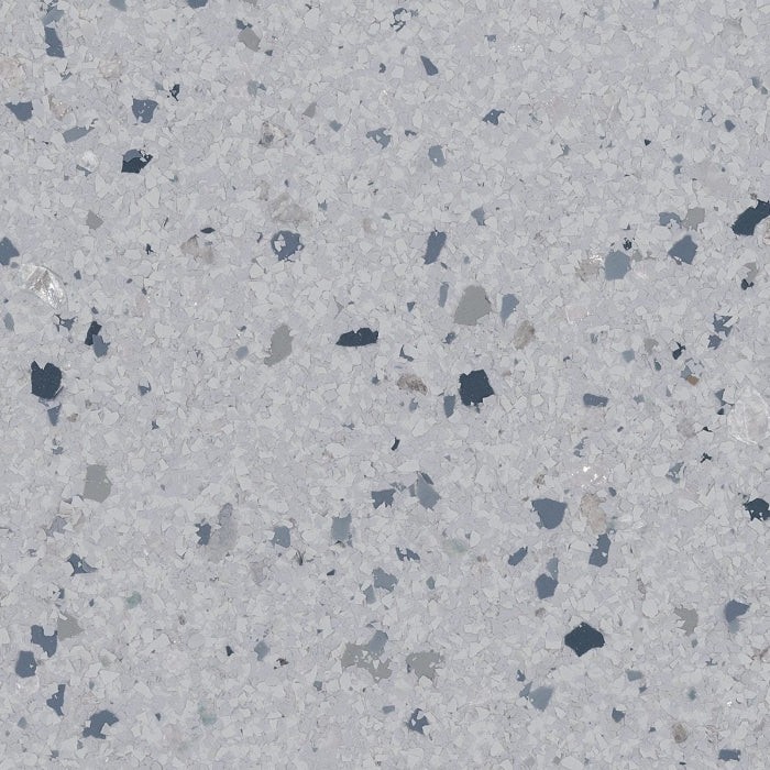 Sea Salt decorative flake color sample
