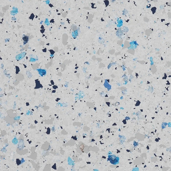 Whitecap decorative flake color sample