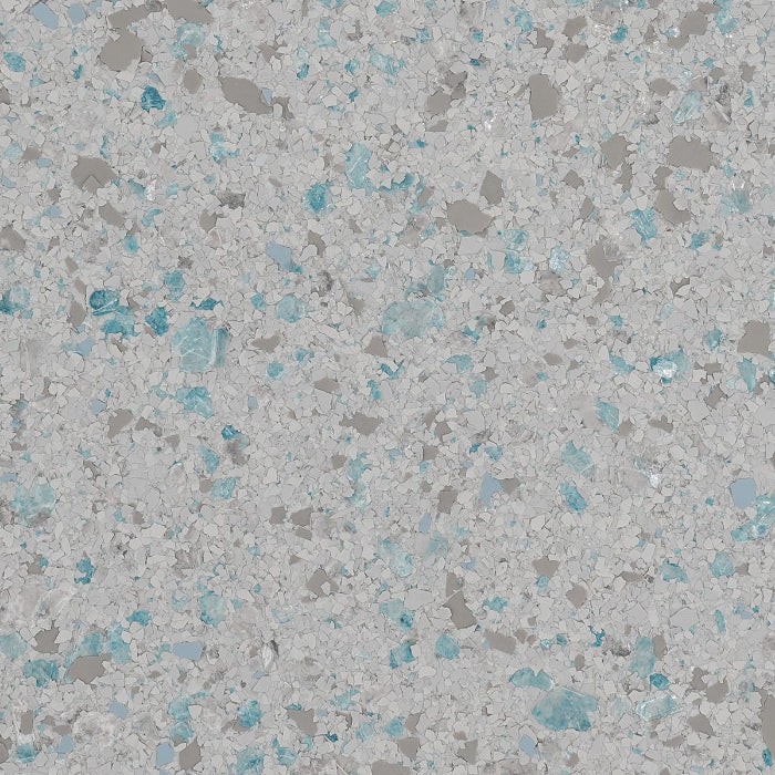 Geode decorative flake color sample