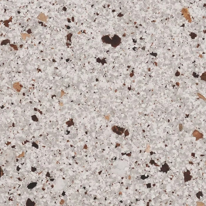 Gilded decorative flake color sample